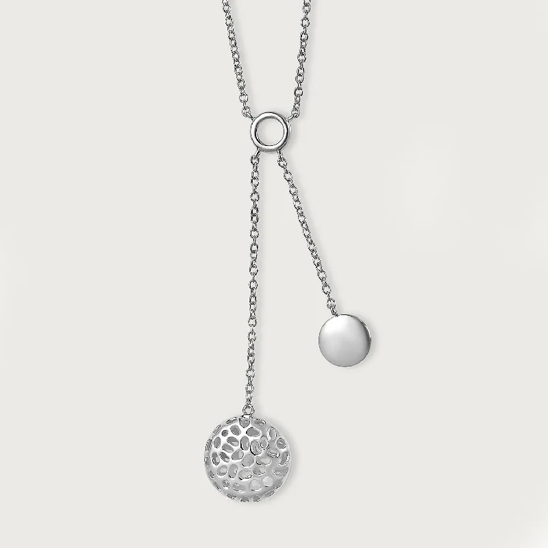 Delicate Crystal Jewelry For Sophisticated Charm Pebble Y Statement Necklace