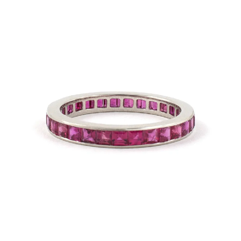 Must-Have Jewelry Pieces At Reduced Prices Channel-Set Ruby Eternity Ring
