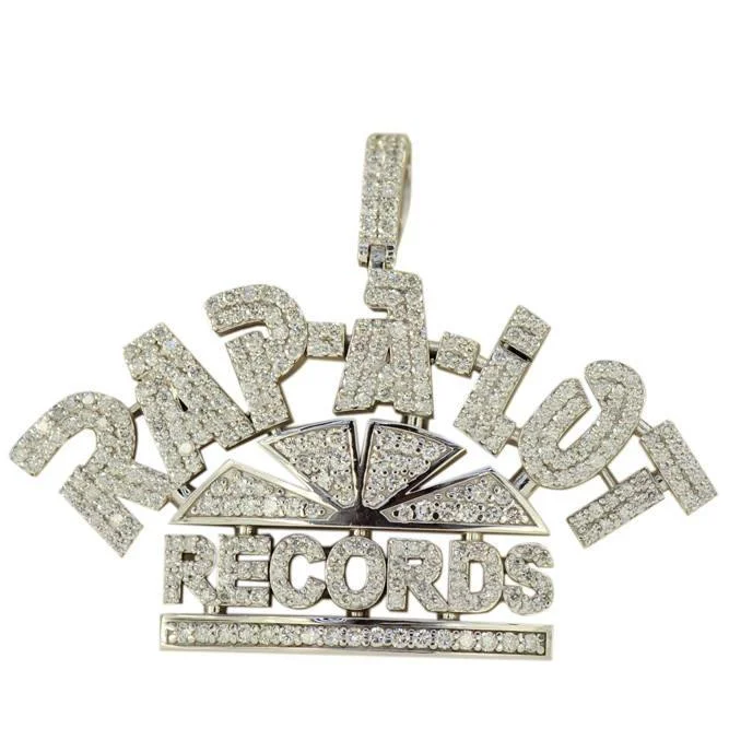 Trendy Minimalist Jewelry For Everyday Wear Rap - A - Lot Records Pendant