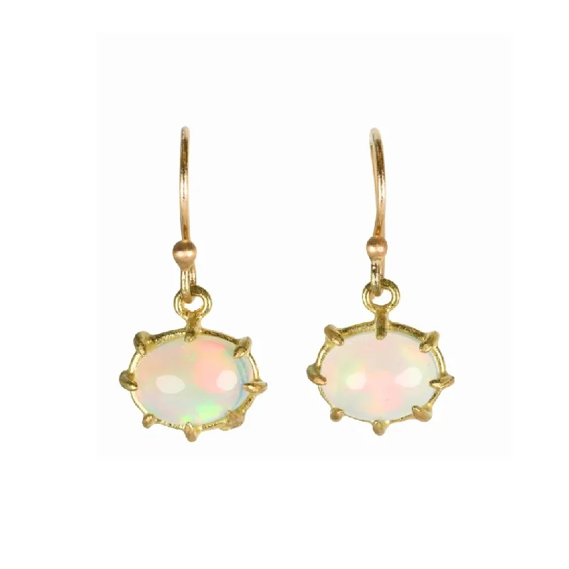 Shop Jewelry That Shines Without The High Price Mini Oval Opal Earrings