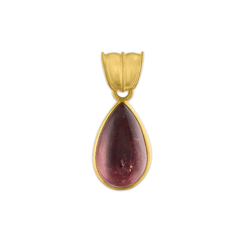 Final Call For Exquisite Jewelry At Reduced Rates Rose Tourmaline Tear Pendant