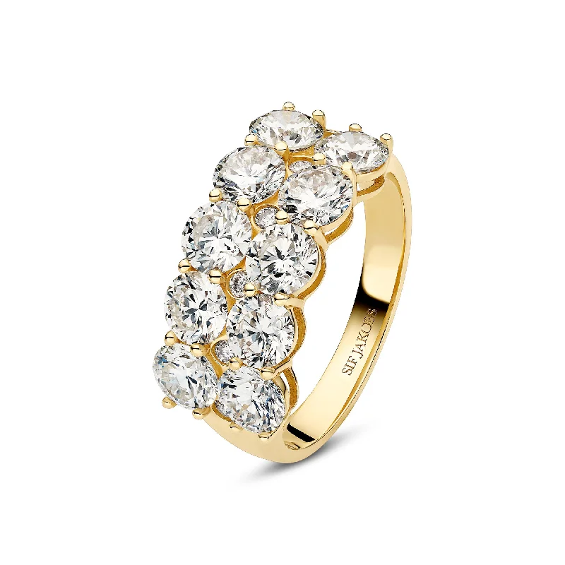 Exclusive Jewelry Bundles At Discounted Prices Ariccia 14K Gold Ring w. Lab-Grown Diamonds