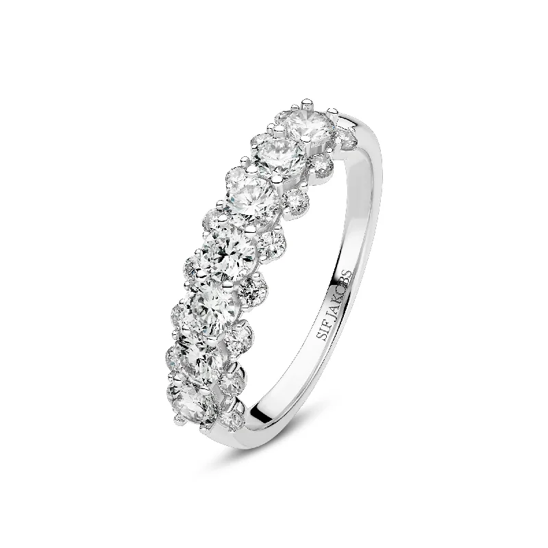 Grab Your Dream Jewelry At The Lowest Prices Fior 14K Whitegold Ring w. Lab-Grown Diamonds