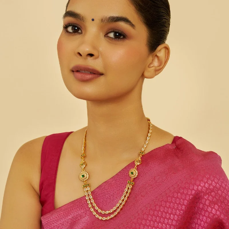 Bohemian-Inspired Jewelry For Free-Spirited Fashion Silver Temple Necklace 169997