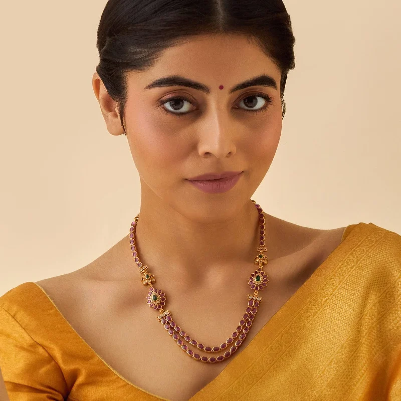Fashion-Forward Geometric Jewelry For Contemporary Style Silver Temple Necklace 173315 Fashion-Forward Geometric Jewelry For Contemporary Style Silver Temple Necklace 173315