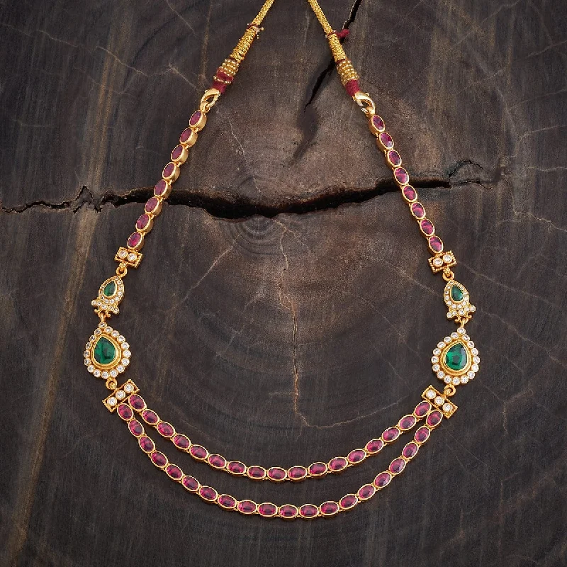 Sparkle For Less – Shop Jewelry Deals Now Silver Temple Necklace 177348
