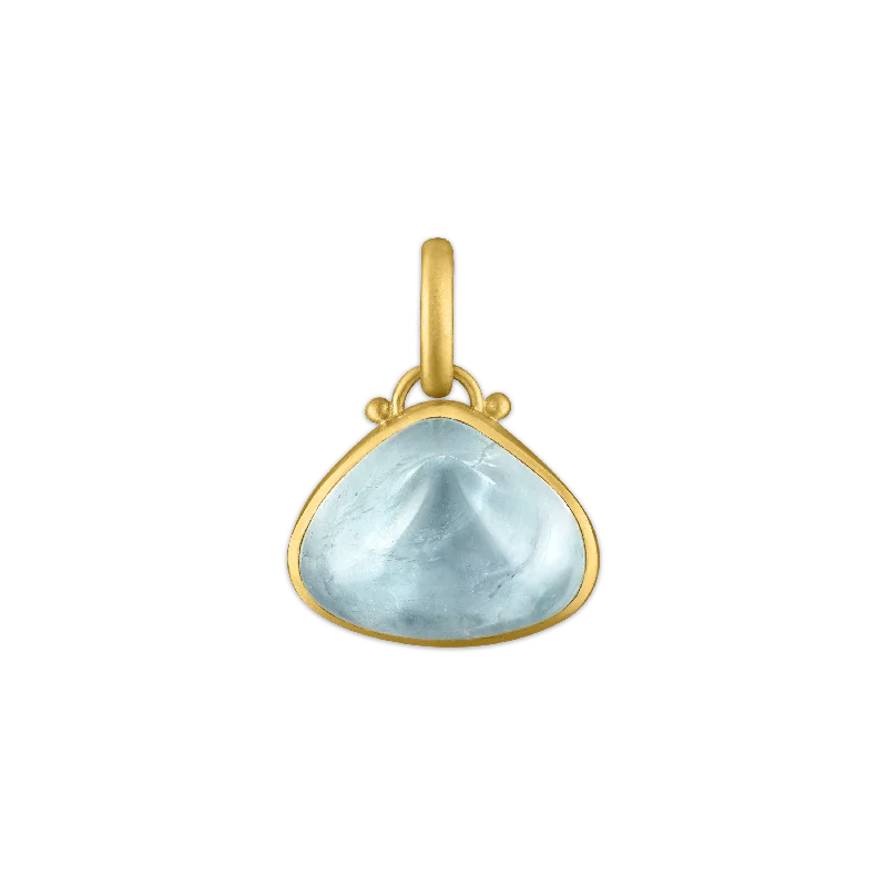 Exclusive Jewelry Bundles At Discounted Rates Small Aquamarine Prunt Pendant