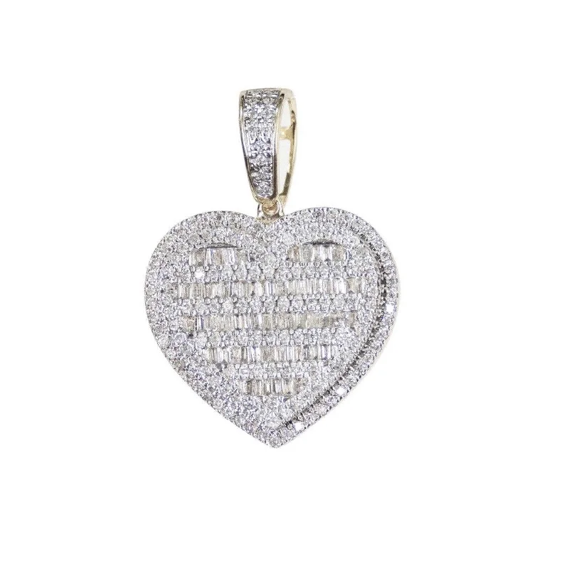Accessorize For Less – Luxury Jewelry At Affordable Prices Small Heart Baguette Pendant