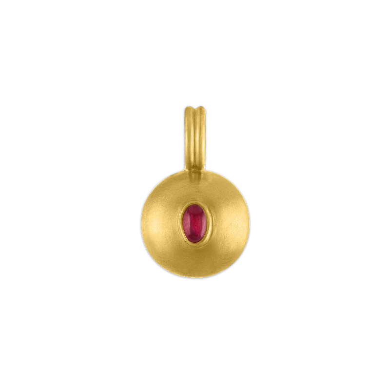 Fine Jewelry, Limited-Time Offers Available Small Ruby Bulla Pendant