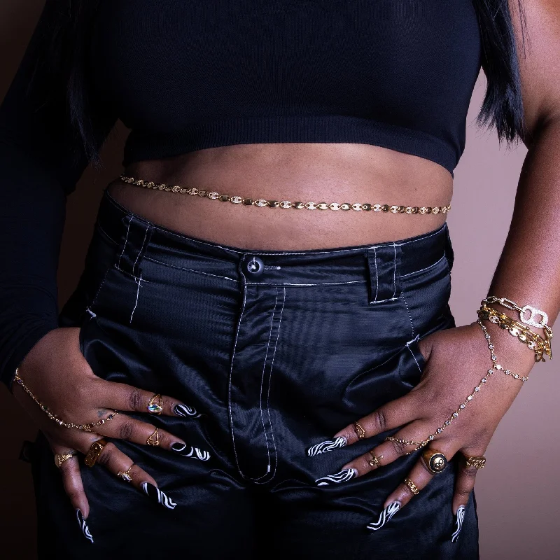 Upgrade Your Jewelry Collection For Less Sparkle Mariner Belly Chain