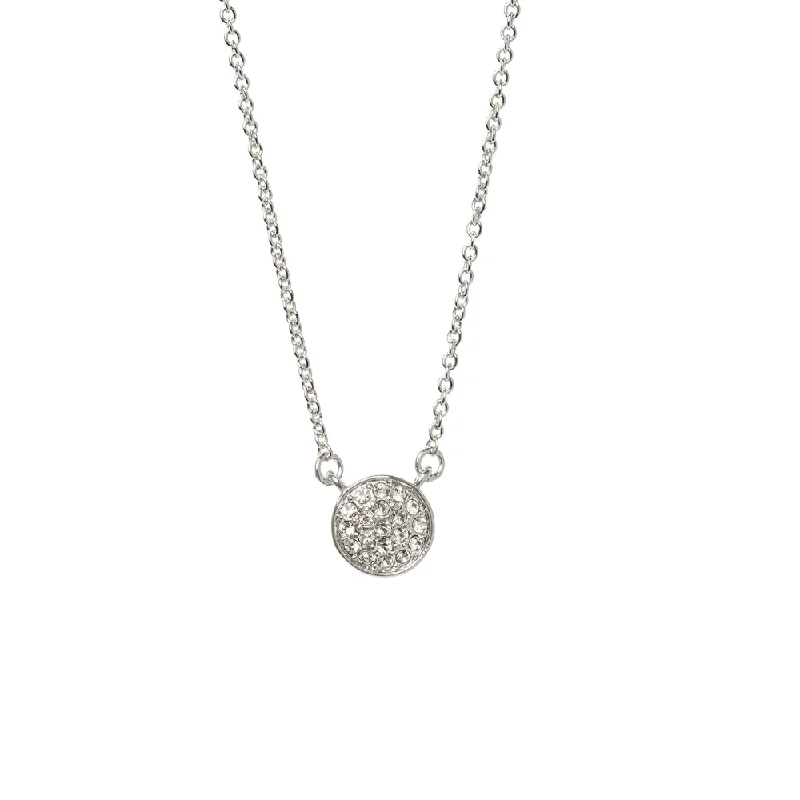 Spartina Sea La Vie Necklace 18" Stronger Pave Disk