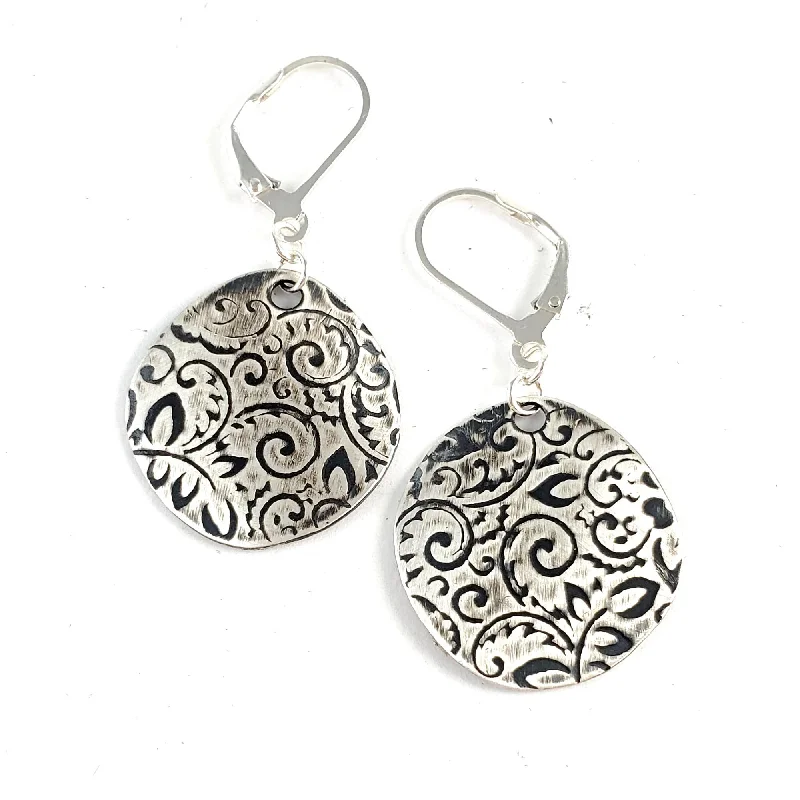 Last Chance To Shop High-End Jewelry At Markdown Prices Sterling & Coin Silver Eco Chic Textured Earrings Last Chance To Shop High-End Jewelry At Markdown Prices Sterling & Coin Silver Eco Chic Textured Earrings