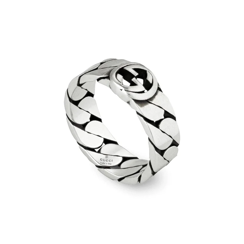 Shop Dazzling Jewelry At The Best Prices Wide Interlocking G Ring