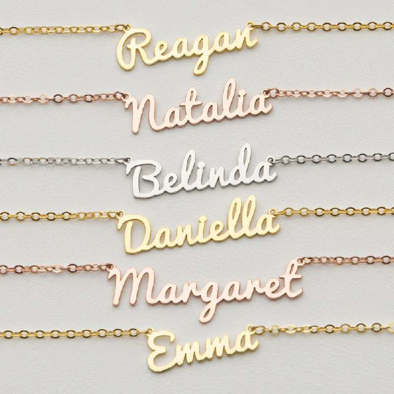 Chic And Stylish Jewelry At Discounted Prices Test Name Chain Option 2