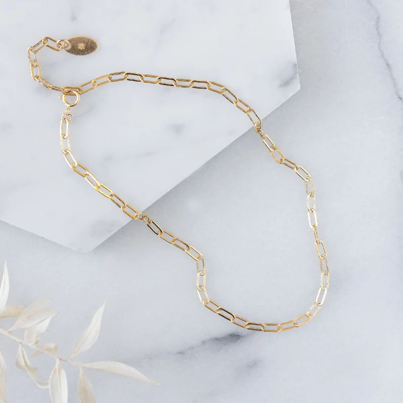 The Ultimate Jewelry Sale – Shop Premium Styles The Drawn Cable Chain Anklet | Yellow Gold Filled The Ultimate Jewelry Sale – Shop Premium Styles The Drawn Cable Chain Anklet | Yellow Gold Filled