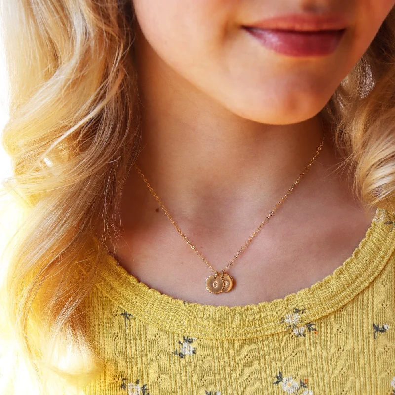 Don't Miss Out – Shop Elegant Jewelry For Less Children’s Tiny Monogram Necklace