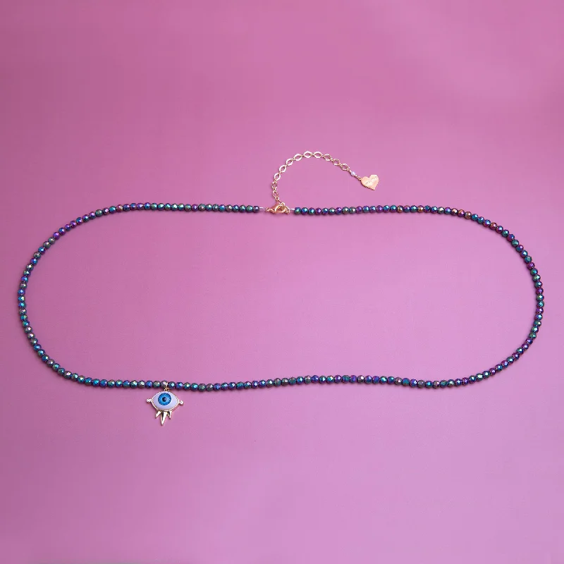 Jewelry Clearance – Final Chance To Save Big Titanium Evil Eye Belly Chain