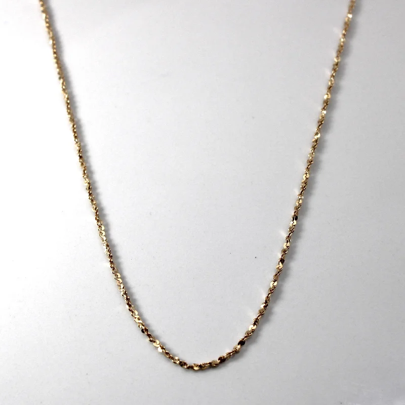 Accessorize For Less – Luxury Jewelry At Affordable Prices Twisted Serpentine Chain | 20"|