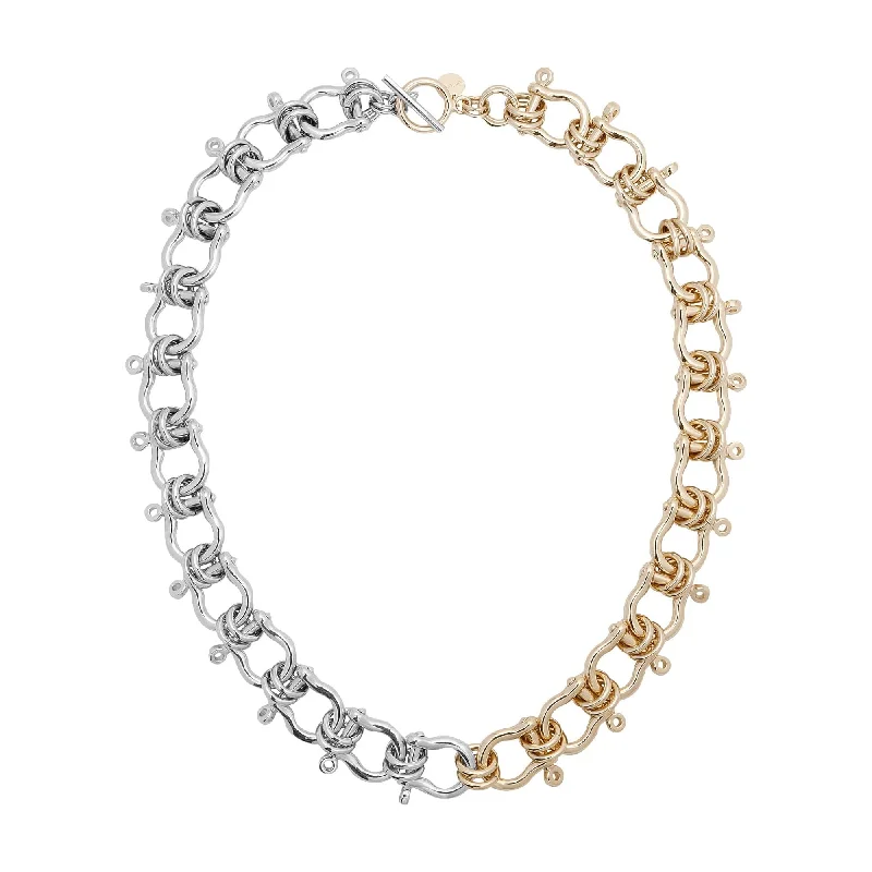 Exclusive Jewelry Sale – Limited-Time Discounts Two Toned Xl Harrison Necklace