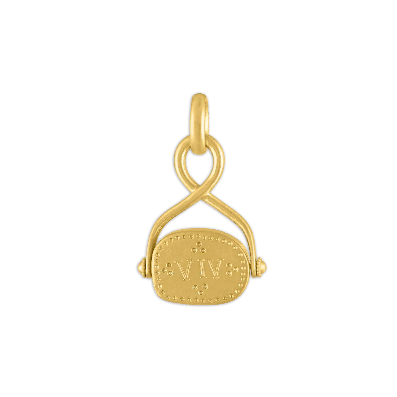 Don't Miss Out On Jaw-Dropping Jewelry Discounts Unda Intaglio Spinning Pendant