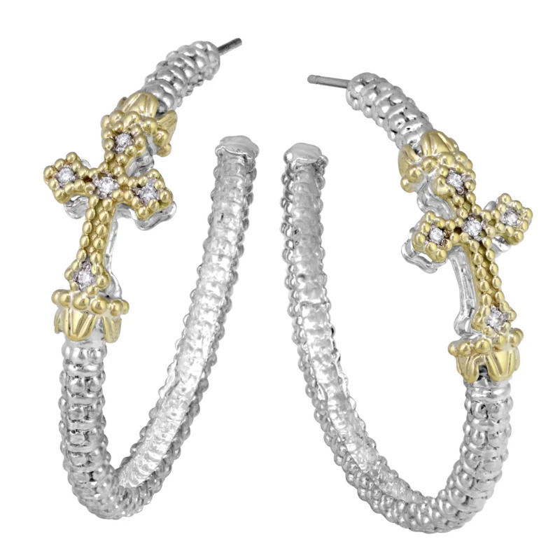 Exclusive Jewelry Sale – Grab Timeless Pieces Now Vahan Cross Hoops