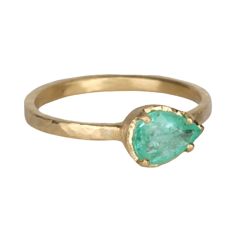 Shop Modern Jewelry Collections With Exclusive Discounts 18K Gold Pear Shaped Paraiba Tourmaline Ring Shop Modern Jewelry Collections With Exclusive Discounts 18K Gold Pear Shaped Paraiba Tourmaline Ring