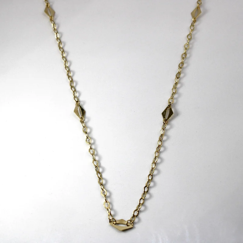Upgrade Your Collection With Our Limited-Time Jewelry Sale Yellow Gold Long Rolo Link Chain | 38"|