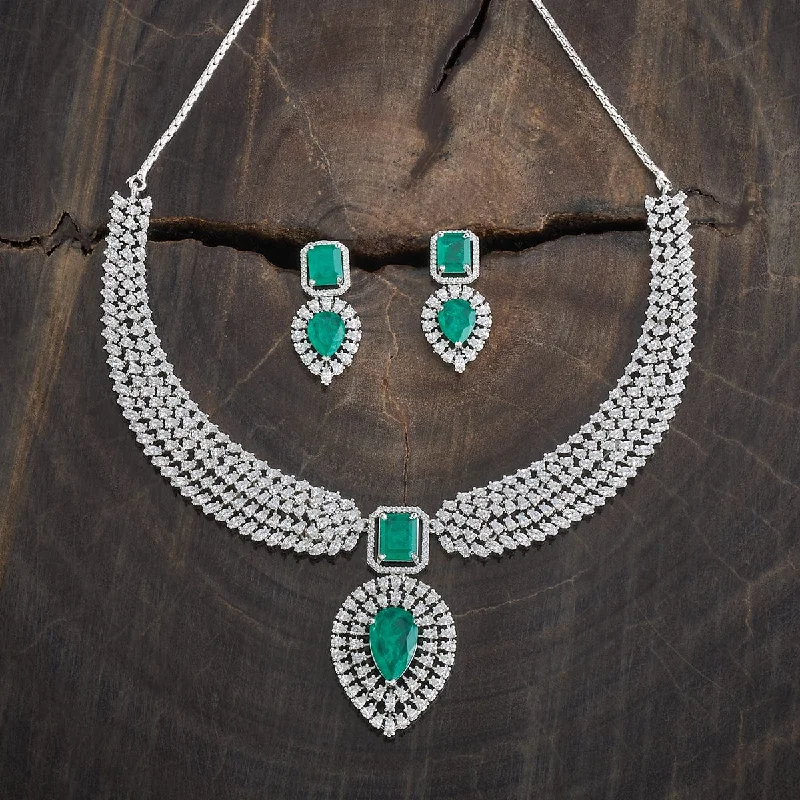 Big Discounts On Elegant Jewelry Collections Zircon Necklace 180693