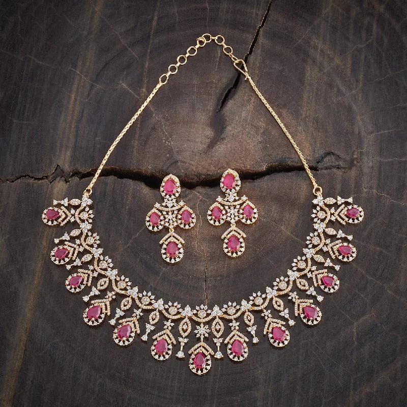 Chic And Stylish Jewelry At Exclusive Prices Zircon Necklace 180952
