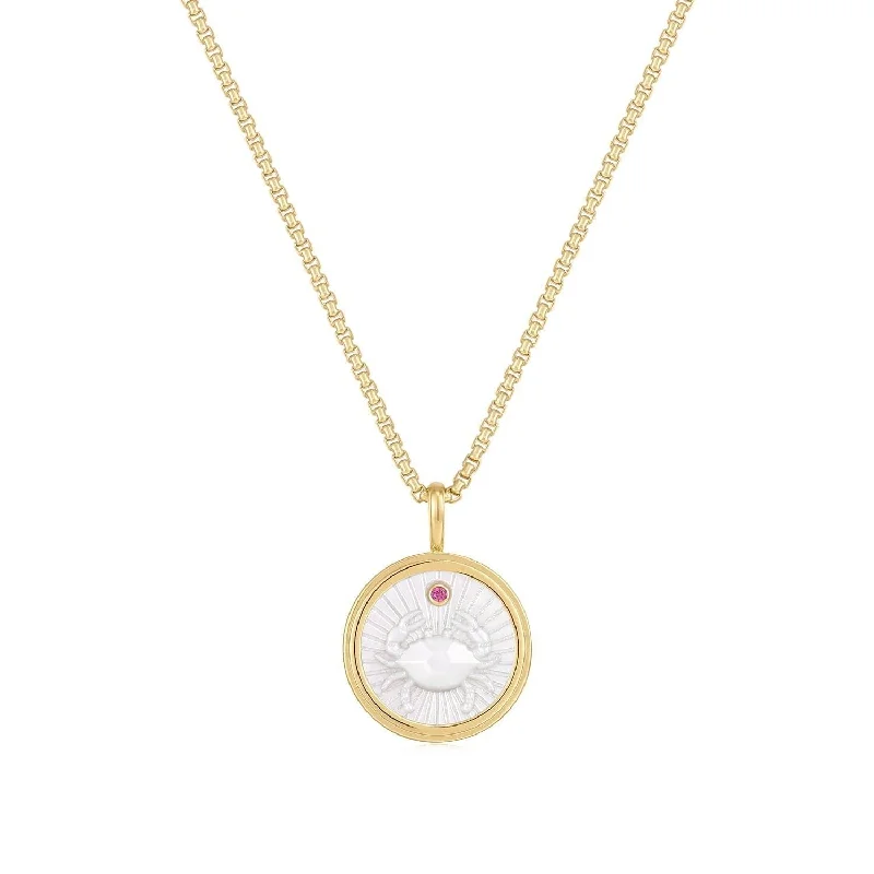 Upgrade Your Collection With Our Limited-Time Jewelry Sale Zodiac Cancer Mother Of Pearl Necklace Upgrade Your Collection With Our Limited-Time Jewelry Sale Zodiac Cancer Mother Of Pearl Necklace